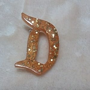 Disney "D" Brooche